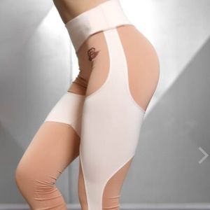 brand new tan workout pants